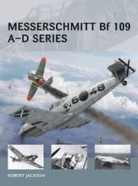 Messerschmitt Bf 109 A-D series - Osprey Books - Books card