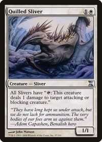Quilled Sliver - Time Spiral - Magic: The Gathering card