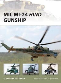 Mil Mi-24 Hind Gunship - Osprey Books - Books card