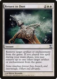 Return to Dust - Time Spiral - Magic: The Gathering card