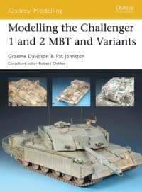 Modelling the Challenger 1 and 2 MBT and Variants - Osprey Books - Books card