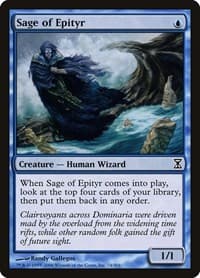 Sage of Epityr - Time Spiral - Magic: The Gathering card