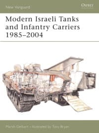 Modern Israeli Tanks and Infantry Carriers 1985-2004 - Osprey Books - Books card
