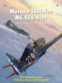 Morane-Saulnier MS.406 Aces - Osprey Books - Books card