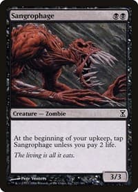 Sangrophage - Time Spiral - Magic: The Gathering card