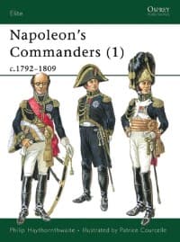 Napoleon's Commanders (1): c.1792-1809 - Osprey Books - Books card