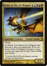 Scion of the Ur-Dragon - Time Spiral - Magic: The Gathering card