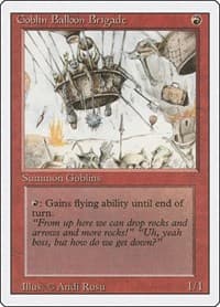 Goblin Balloon Brigade - Revised Edition - Magic: The Gathering card