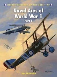 Naval Aces of World War 1 Part I - Osprey Books - Books card