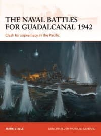 Naval battles for Guadalcanal 1942: Clash for Supremacy in the Pacific - Osprey Books - Books card