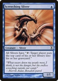 Screeching Sliver - Time Spiral - Magic: The Gathering card