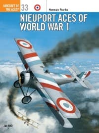 Nieuport Aces of World War 1 - Osprey Books - Books card