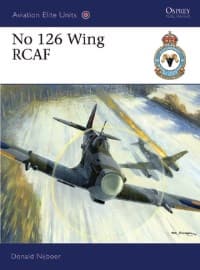 No 126 Wing RCAF - Osprey Books - Books card