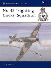 No 43 'Fighting Cocks' Squadron - Osprey Books - Books card