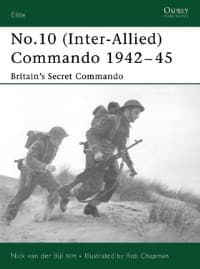 No.10 (Inter-Allied)Commando 1942-45: Britain's Secret Commando - Osprey Books - Books card