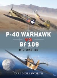 P-40 Warhawk vs Bf 109: MTO 1942-44 - Osprey Books - Books card