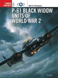 P-61 Black Widow Units of World War 2 - Osprey Books - Books card
