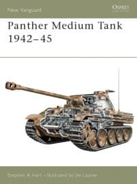 Panther Medium Tank 1942-45 - Osprey Books - Books card