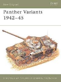 Panther Variants 1942-45 - Osprey Books - Books card