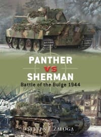 Panther vs Sherman: Battle of the Bulge 1944 - Osprey Books - Books card