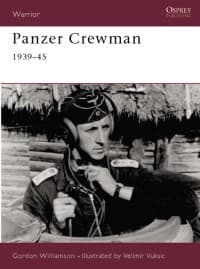 Panzer Crewman 1939-45 - Osprey Books - Books card