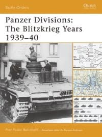 Panzer Divisions: The Blitzkrieg Years 1939-40 - Osprey Books - Books card