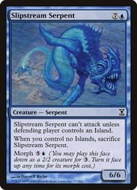 Slipstream Serpent - Time Spiral - Magic: The Gathering card