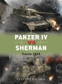 Panzer IV vs Sherman: France 1944 - Osprey Books - Books card