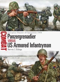 Panzergrenadier vs US Armored Infantryman: European Theater of Operations 1944 - Osprey Books - Books card