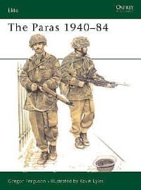Paras 1940-84 - Osprey Books - Books card
