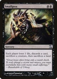 Smallpox - Time Spiral - Magic: The Gathering card