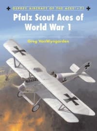Pfalz Scout Aces of World War 1 - Osprey Books - Books card