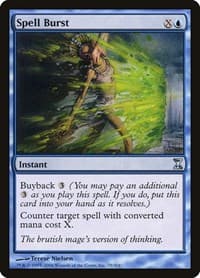 Spell Burst - Time Spiral - Magic: The Gathering card