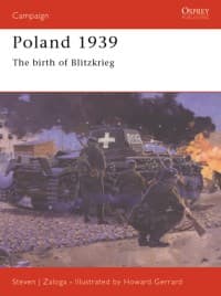 Poland 1939: The Birth of Blitzkrieg - Osprey Books - Books card