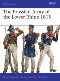 Prussian Army of the Lower Rhine 1815 - Osprey Books - Books card