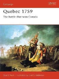 Quebec 1759: The Battle That Won Canada - Osprey Books - Books card