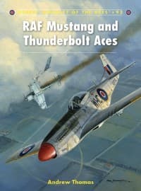 RAF Mustang and Thunderbolt Aces - Osprey Books - Books card