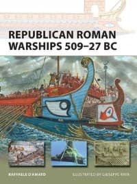 Republican Roman Warships 509-27 BC - Osprey Books - Books card