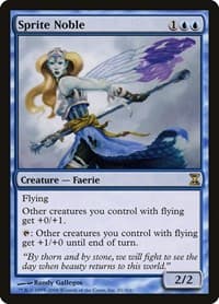 Sprite Noble - Time Spiral - Magic: The Gathering card