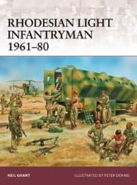 Rhodesian Light Infantryman 1961-80 - Osprey Books - Books card