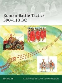 Roman Battle Tactics 390-110 BC - Osprey Books - Books card