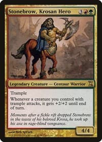 Stonebrow, Krosan Hero - Time Spiral - Magic: The Gathering card