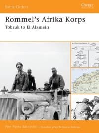Rommel's Afrika Korps: Tobruk to El Alamein - Osprey Books - Books card