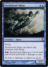 Stormcloud Djinn - Time Spiral - Magic: The Gathering card
