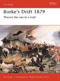 Rorke's Drift 1879: Pinned Like Rats in a Hole' - Osprey Books - Books card