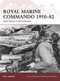 Royal Marine Commando 1950-82: From Korea to the Falklands - Osprey Books - Books card
