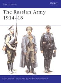 Russian Army 1914-18 - Osprey Books - Books card