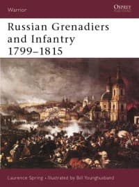 Russian Grenadiers and Infantry 1799-1815 - Osprey Books - Books card