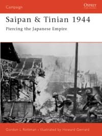 Saipan & Tinian 1944: Piercing the Japanese Empire - Osprey Books - Books card