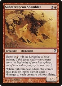 Subterranean Shambler - Time Spiral - Magic: The Gathering card